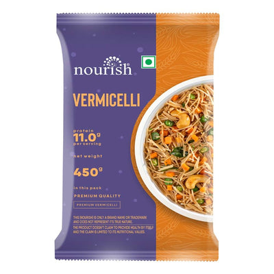 Nourish Vermicelli 450g Pouch | Seviyan/Semiya | Sevai