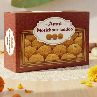 Amul Motichoor Ladoo | Sweet & Delicious (200 g)