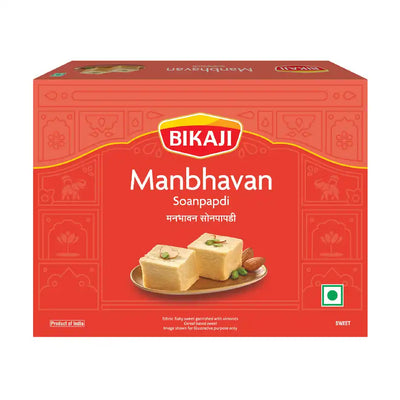 Bikaji Manbhawan Soan Papdi | Authentic Indian Sweet 450g