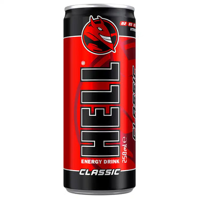 HELL Energy Drink | Classic | Canned Beverage 250