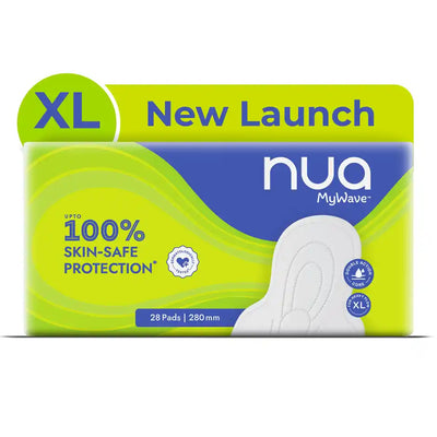 Nua MyWave Sanitary Pads | XL - 280mm 28 pcs
