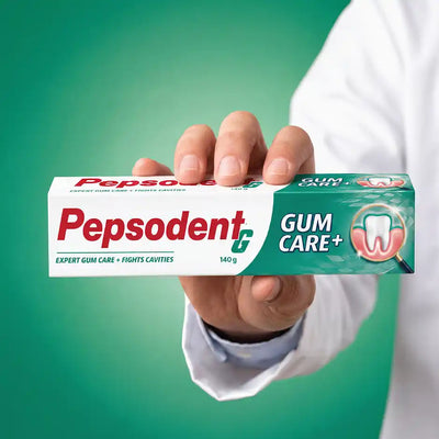Pepsodent Gumcare+ Toothpaste, Reduces Gum Problems In 7 Days 140g