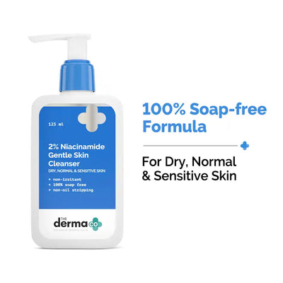 The Derma Co 2% Niacinamide Gentle Skin Cleanser (125 ml)