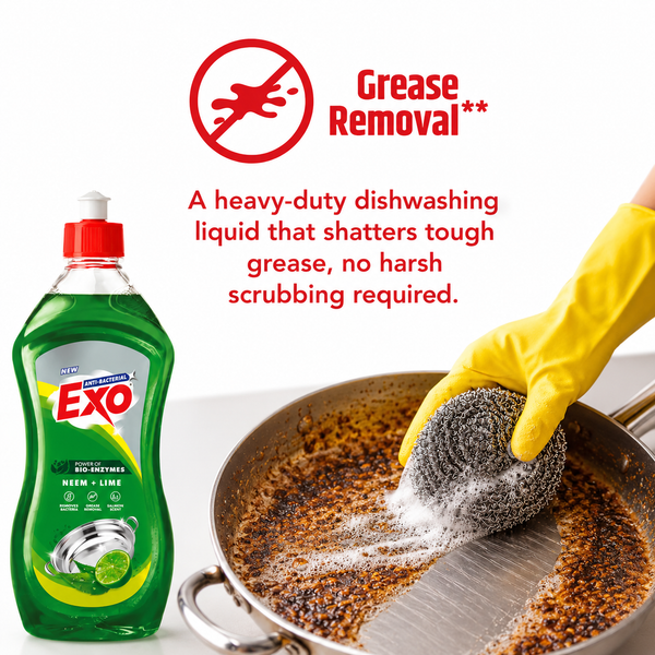 Exo Neem & Lime Anti Bacterial Dishwash Liquid | 750ml