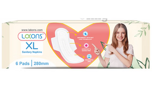 Lakons Sanitary Napkins XL 6 pads