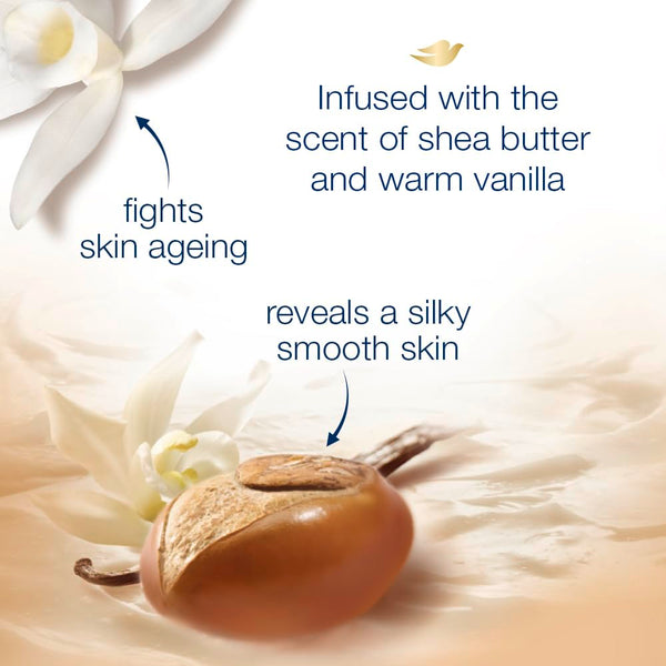 Dove Relaxing Shea Butter Body Wash 1L