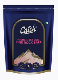Catch Premium Iodized Pink Rock Salt (1 kg)