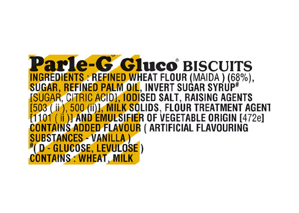 PARLE-G    Pack Size: 250 g