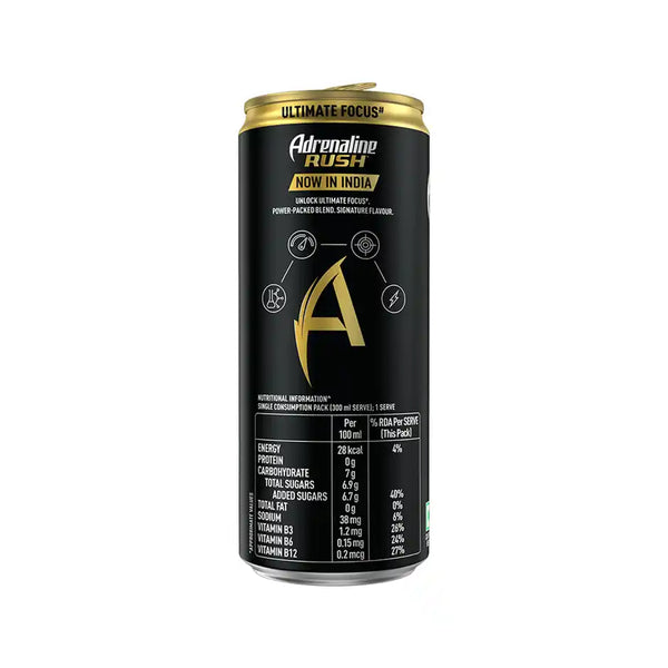 Adrenaline Rush Energy Drink - Ultimate Focus (300 ml)