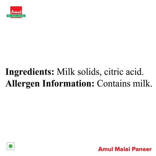 Amul Fresh Malai Paneer 200g