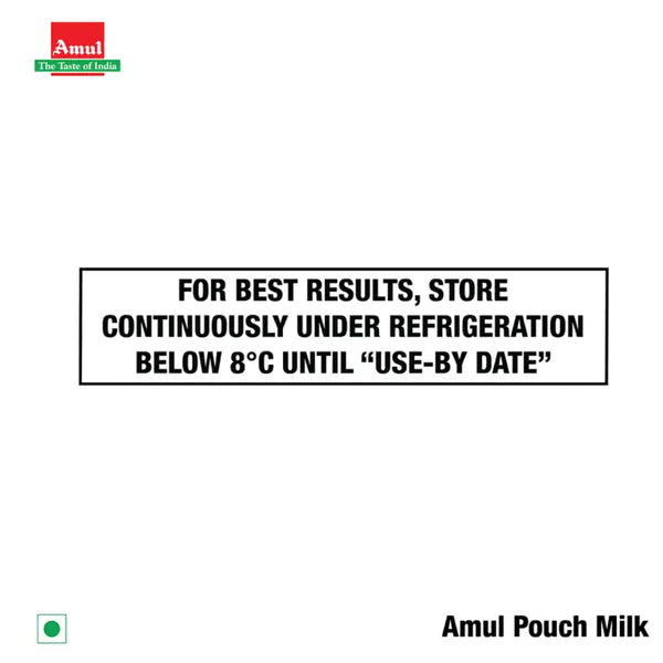 Amul Gold Full Cream Fresh Milk | Pouch 500ml
