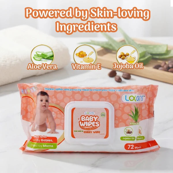 Lakons Baby Wipes 72 wipes