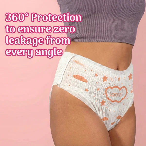 Lakons Period Panty Premium – M-L | Pack of 5