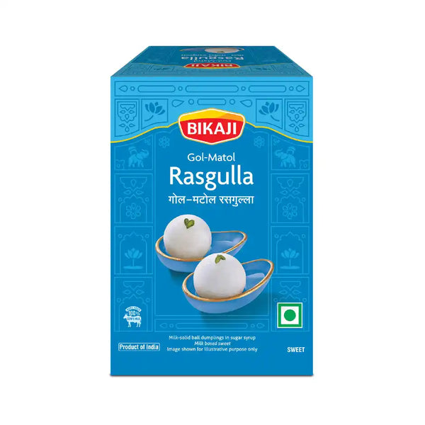 Bikaji Gol-Matol Rasgulla | Soft & Juicy Sweet 1.25 kg