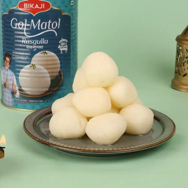 Bikaji Gol-Matol Rasgulla | Soft & Juicy Sweet 1.25 kg