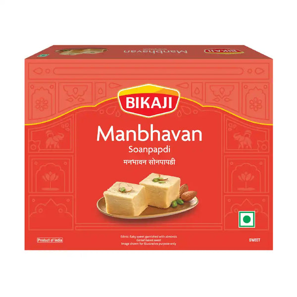 Bikaji Manbhawan Soan Papdi | Authentic Indian Sweet 450g
