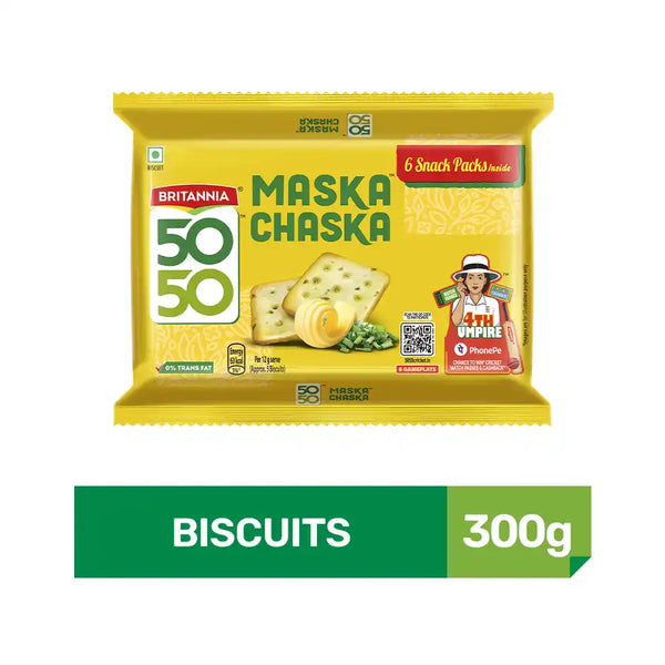 Britannia 50-50 Maska Chaska Biscuit 300g