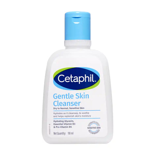 Cetaphil Gentle Skin Cleanser Face Wash 118ml or 125ml