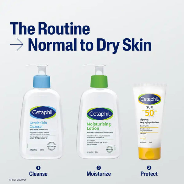 Cetaphil Moisturising Lotion Unscented 236 ml or 250 ml