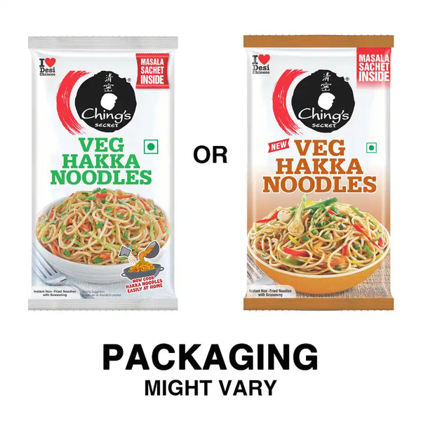 Ching's Secret Hakka Noodles with Masala, Not Fried, Air Dried 140g