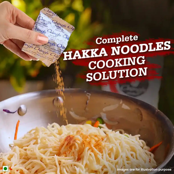 Ching's Secret Hakka Noodles with Masala, Not Fried, Air Dried 140g
