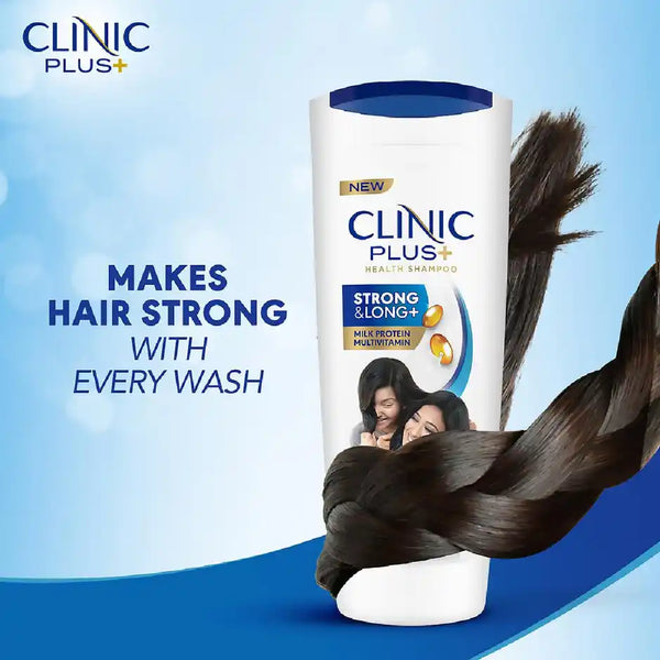 Clinic Plus Strong & Long Shampoo with Milk Proteins and Multivitamins 175ml