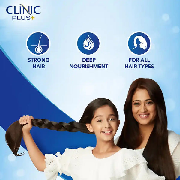 Clinic Plus Strong & Long Shampoo with Milk Proteins and Multivitamins 175ml