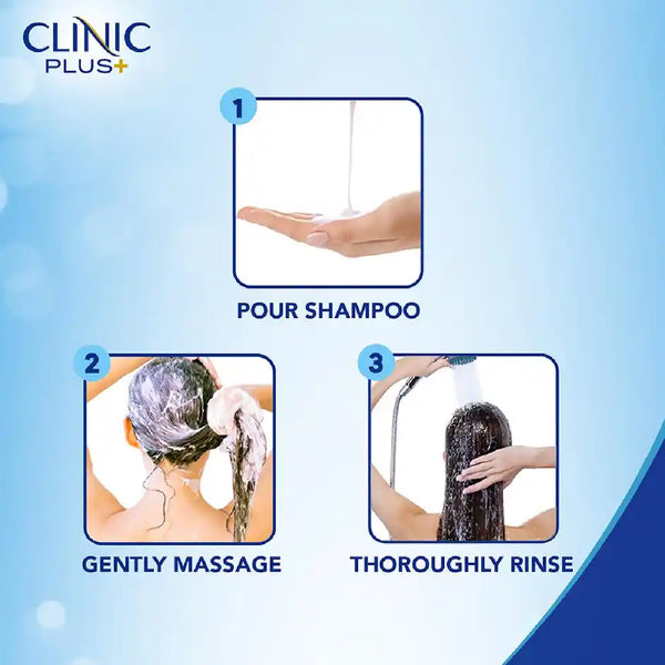Clinic Plus Strong & Long Shampoo with Milk Proteins and Multivitamins 175ml