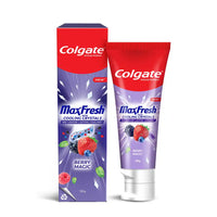 Colgate MaxFresh Berry Magic Fluoride Toothpaste | Berry Flavoured Gel 100g