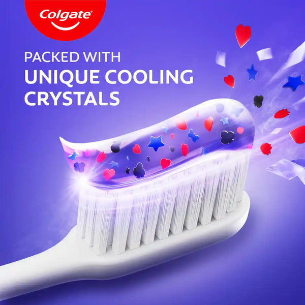 Colgate MaxFresh Berry Magic Fluoride Toothpaste | Berry Flavoured Gel 100g