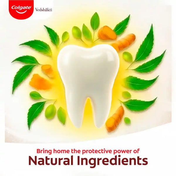 Colgate Vedshakti Anti-Bacterial Toothpaste For Whole Mouth Health With Neem, Clove And Honey 200g
