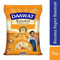 Daawat Rozana Super Basmati Rice | Medium Grain (5 kg)
