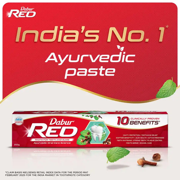 Dabur Red Ayurvedic Toothpaste 500g