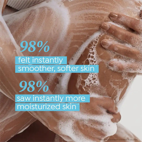 Dove 4% Refining Serum + AHA Exfoliate Away Serum Body Wash 300ml