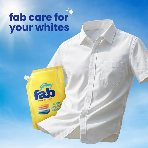 Godrej Fab Liquid Detergent Refill Pouch for Machine 4kg