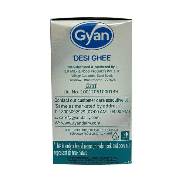 Gyan Dairy Ghee Ceka Pack