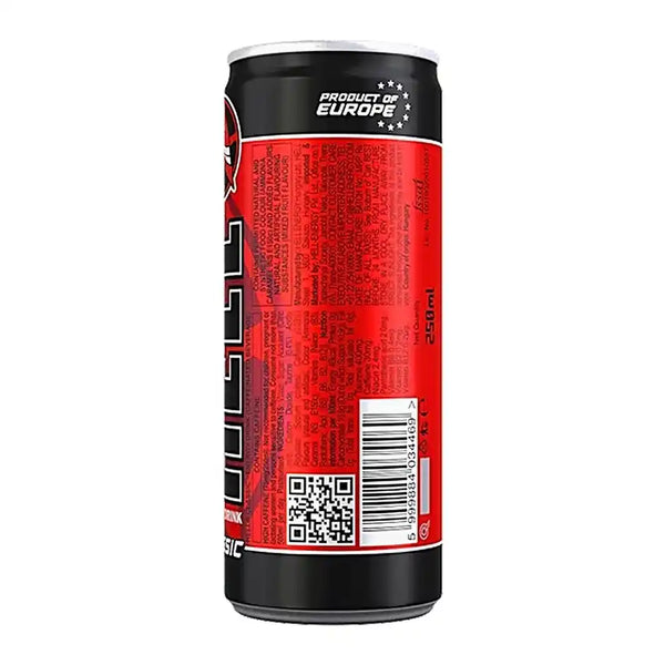 HELL Energy Drink | Classic | Canned Beverage 250