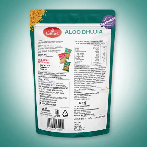 Haldiram's Aloo Bhujia 1 kg