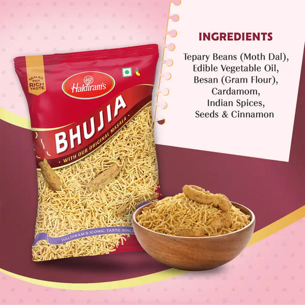 Haldiram's Bhujia | Spicy & Crunchy Snack 200g