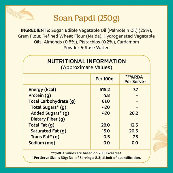 Haldiram's Soan Papdi 500g
