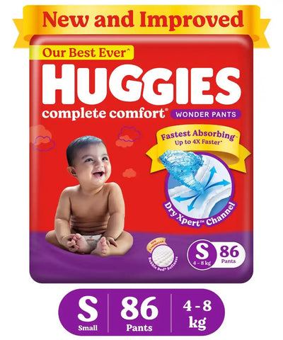 Huggies Wonder Pant Style Diaper | S | 86 pcs