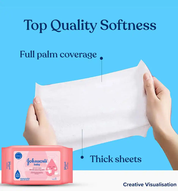Johnson's Baby Skincare Wipes 20 PIECE