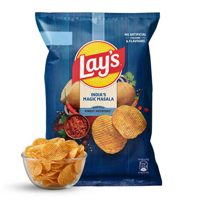 Lay's India's Magic Masala | Crunchy Potato Chips 82g