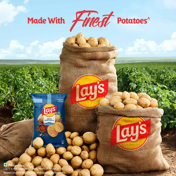 Lay's India's Magic Masala | Crunchy Potato Chips 82g