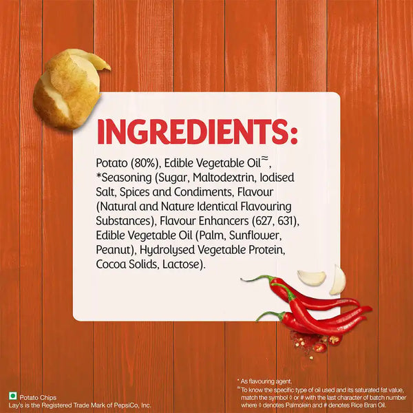 Lay's West Indies Hot 'n' Sweet Chilli | Potato Chips (48 g)
