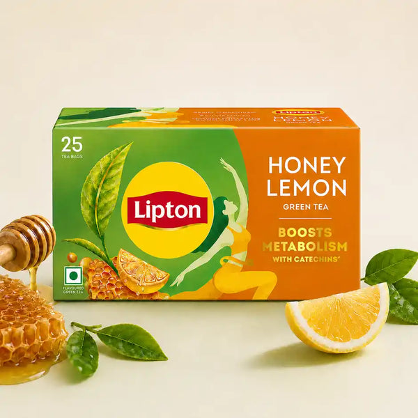 Lipton Honey Lemon Green Tea Bags 25pcs