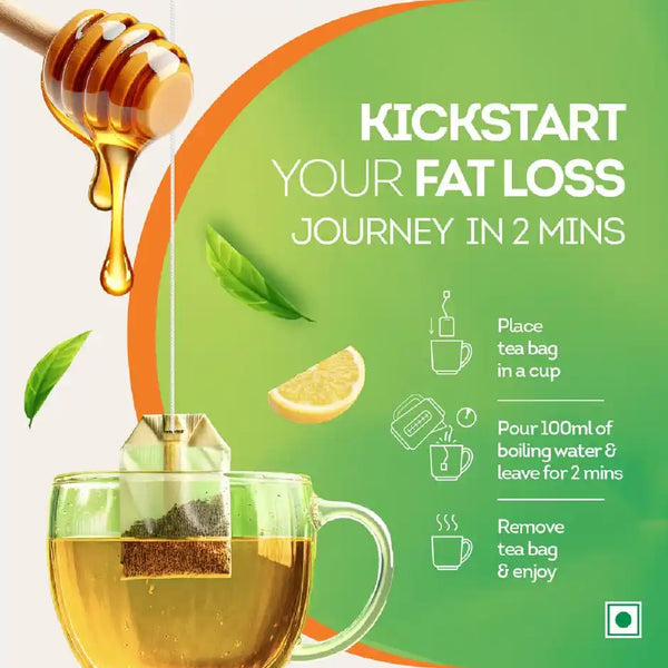 Lipton Honey Lemon Green Tea Bags 25pcs