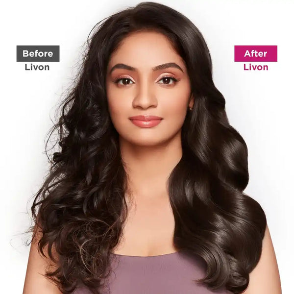 Livon Serum For Frizz-Free Smooth Hair With Argan Oil & Vitamin E 50 ml