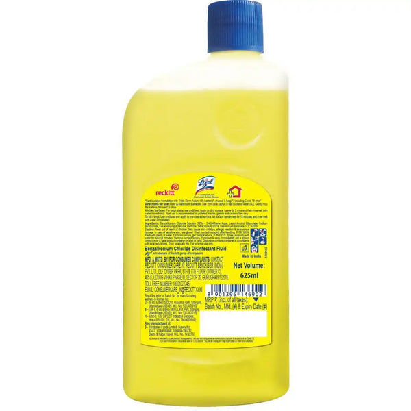 Lizol Citrus Floor Cleaner Liquid 625ml
