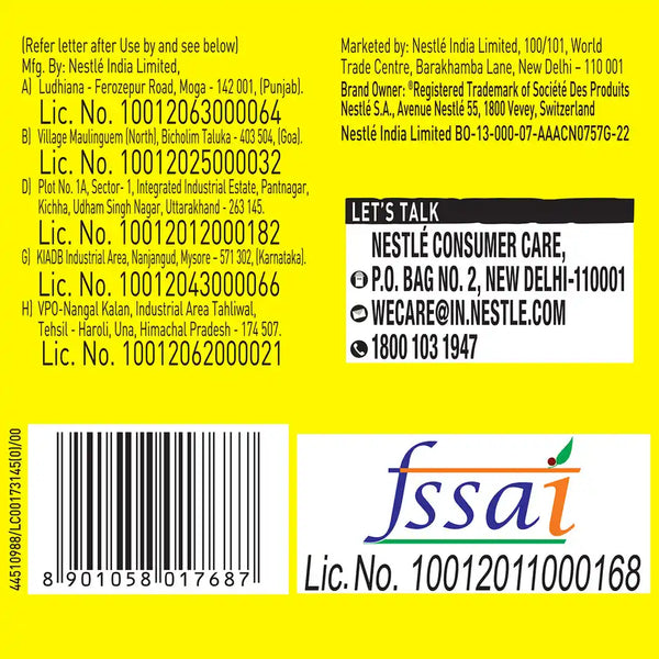 Maggi 2-Minute Masala Noodles 70g or 75g